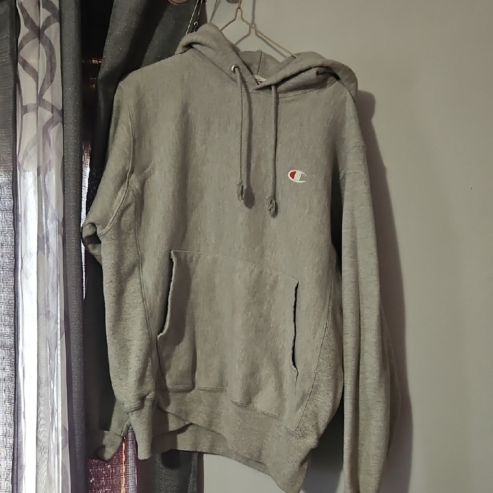 Champion Gray Hoodie for Men